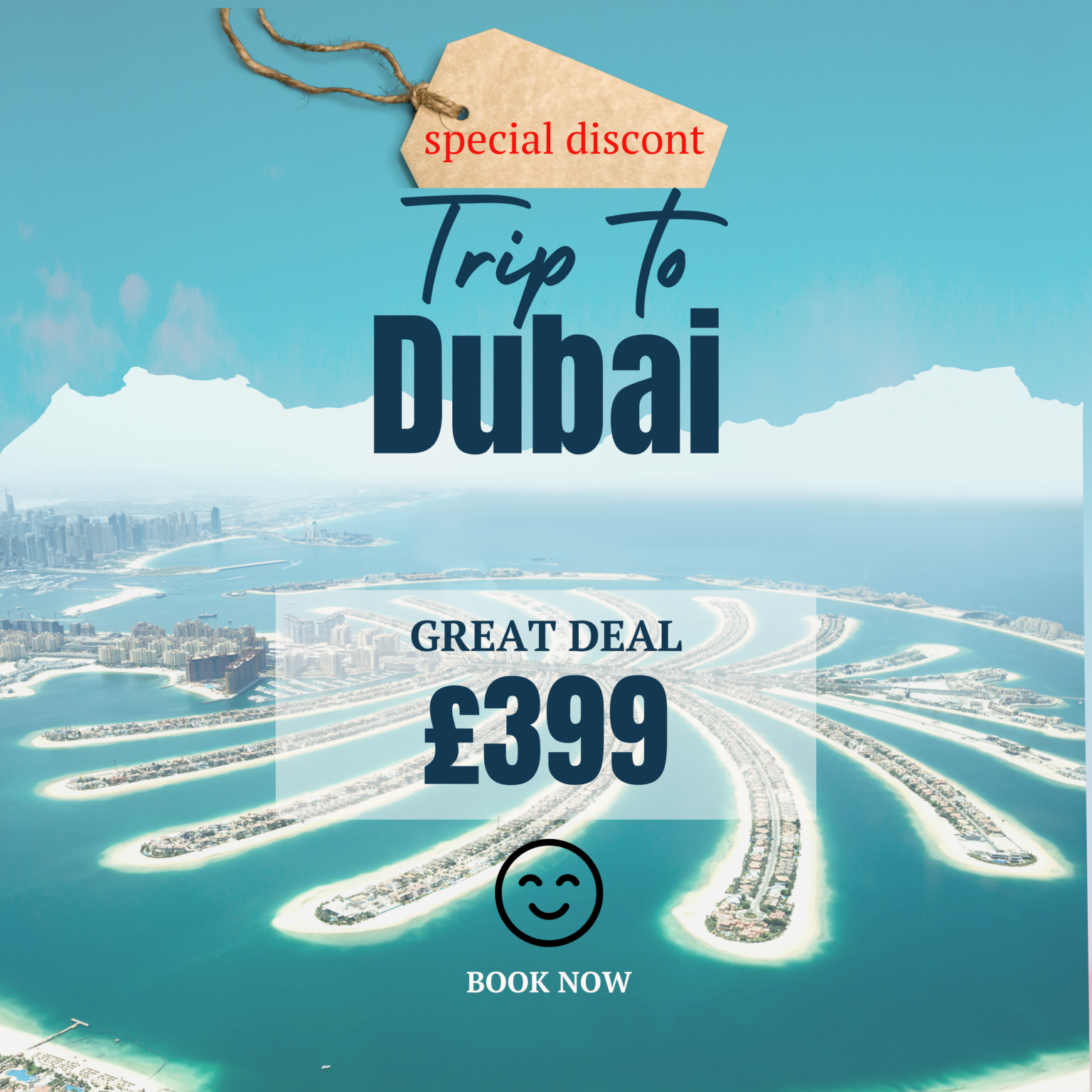 Special offer on a trip to Dubai for an amazing price of £399 – Book now and enjoy a luxurious experience in one of the world's top travel destinations!